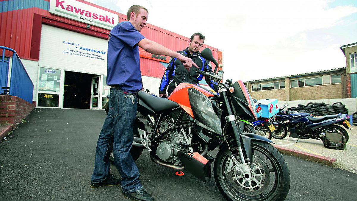 ‘Secure Areas’ set up to allow motorcycle sales in confidence